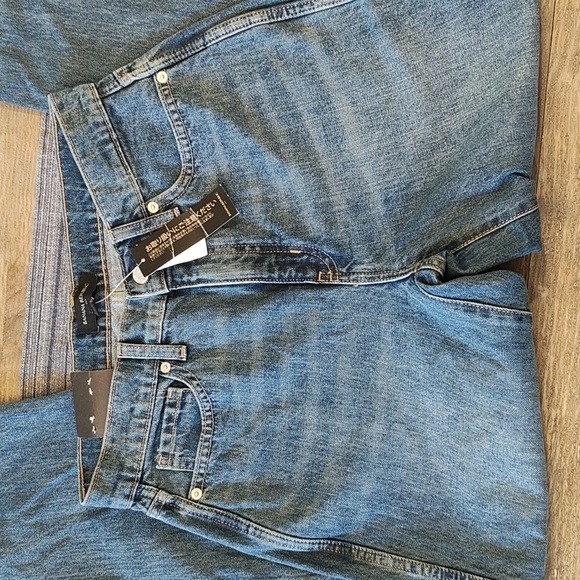New BR Curvy Straight Jeans Size 27/4 - Picture 2 of 10